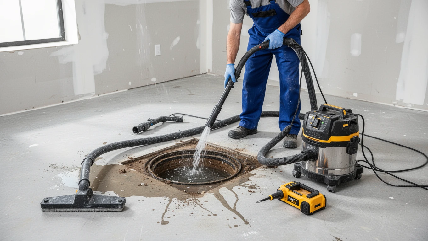 Sewage Backup Cleanup