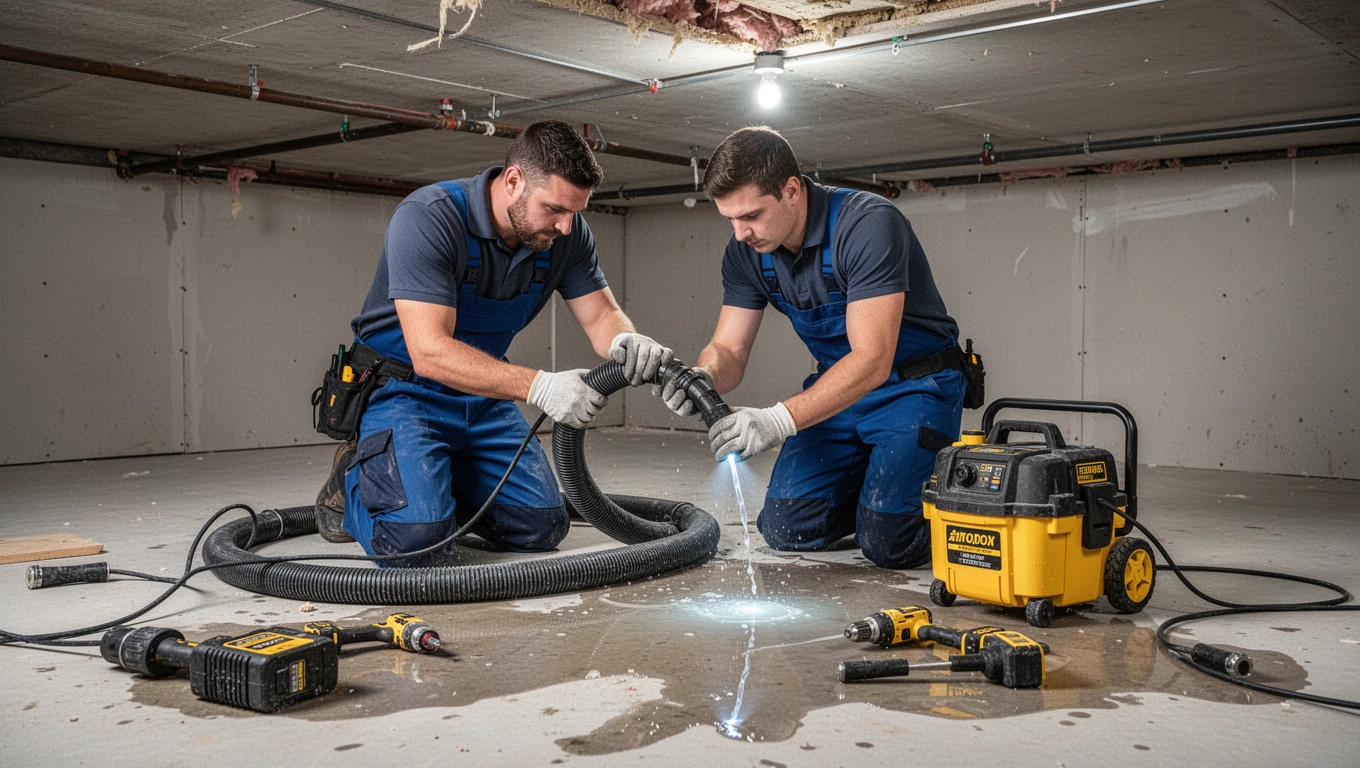 Crawl Space Water Removal