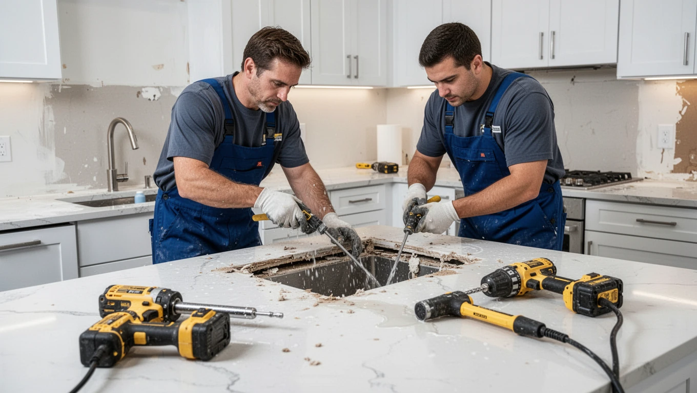 Kitchen Water Damage Repair