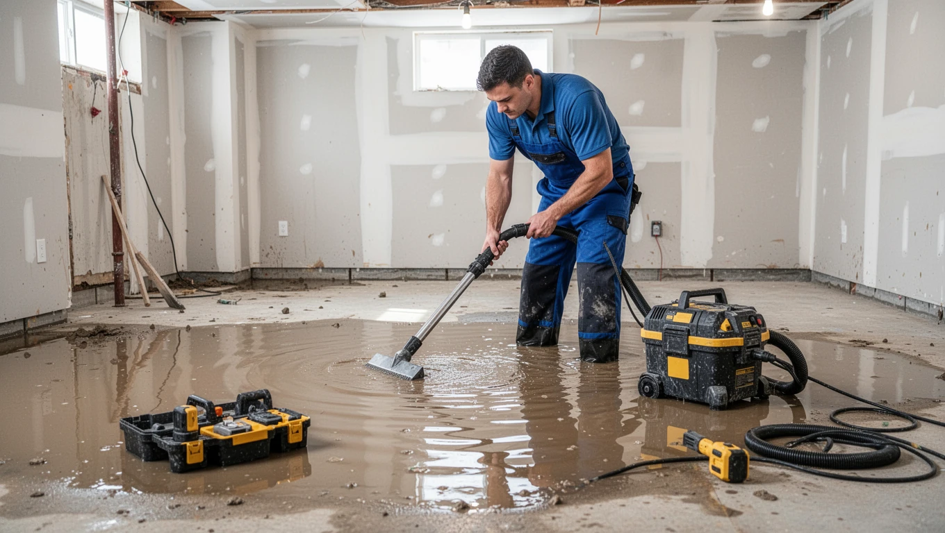Flooded Basement Cleanup