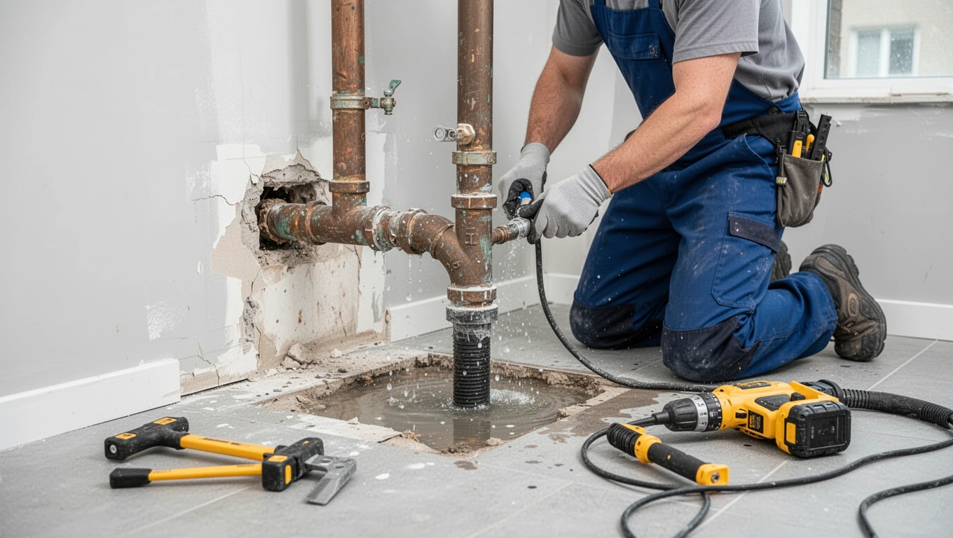 Burst Pipe Cleanup